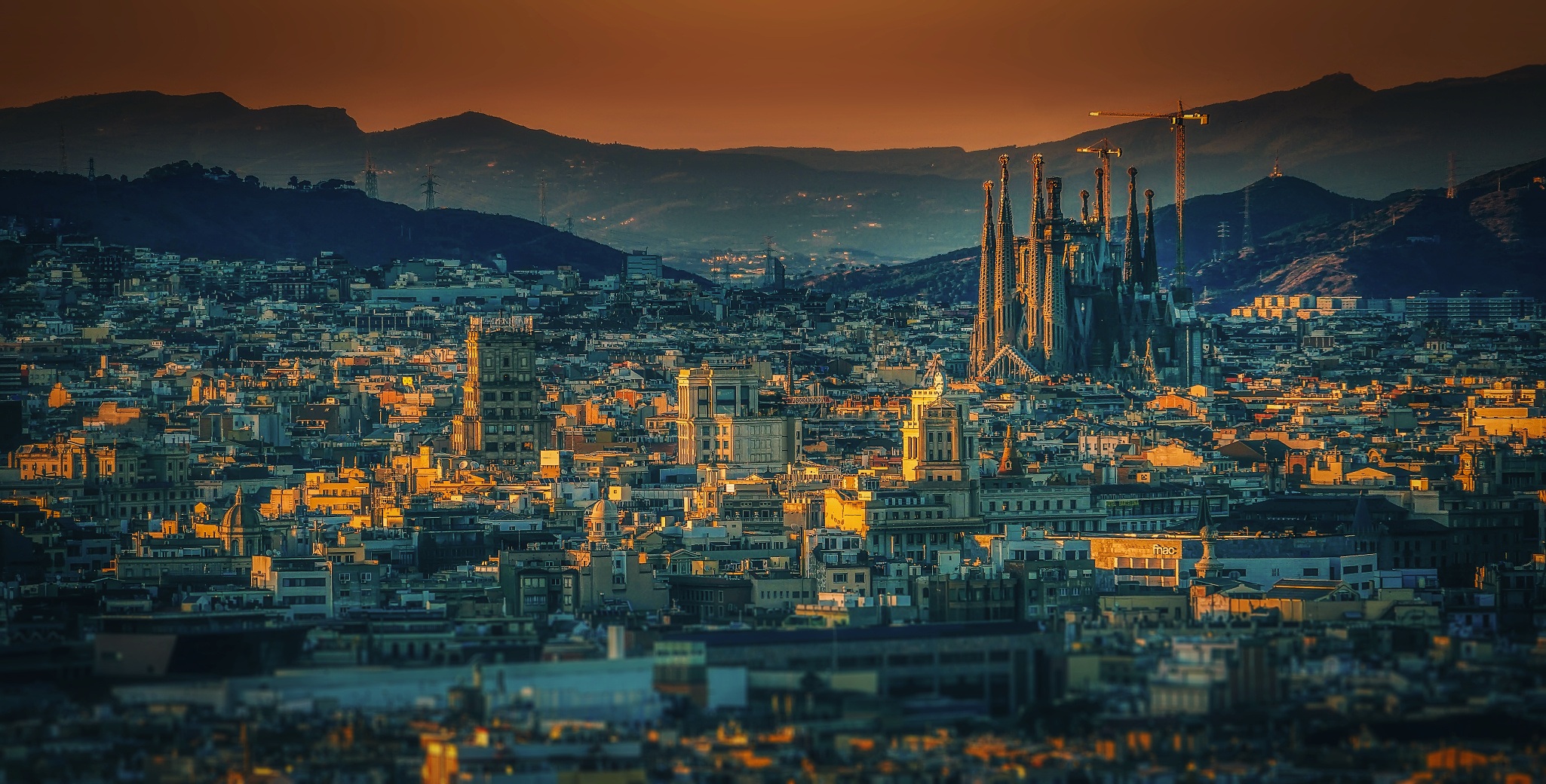 Ansicht von Barcelona